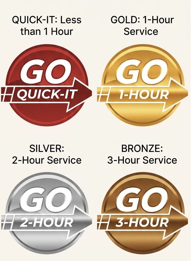 4 color options